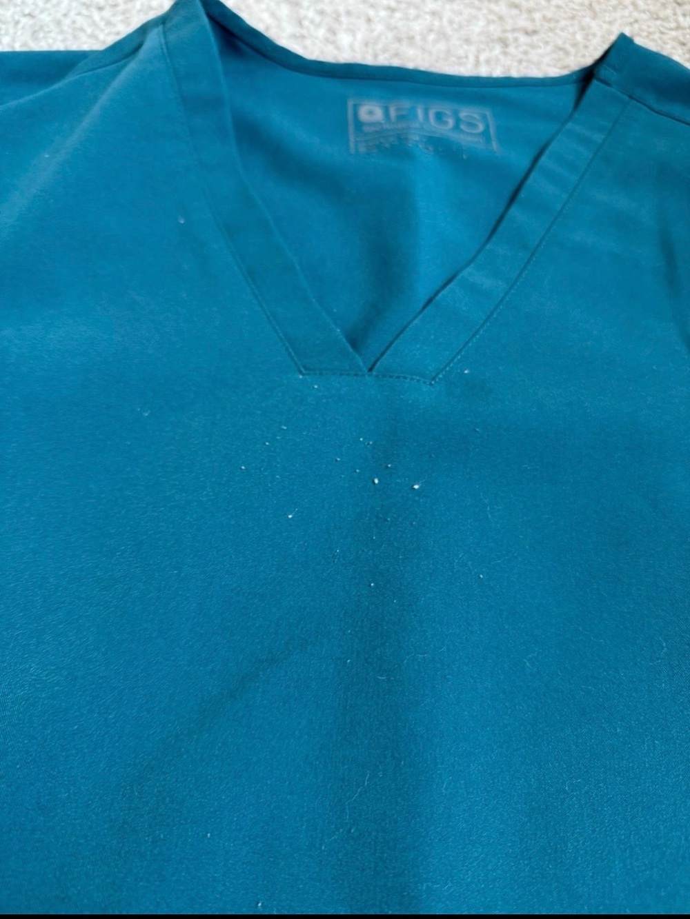 FIGS Scrub Top - Deep Turquoise - Picture 2 of 2